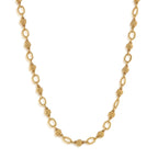 Berry & Bead Chain Necklace 18 in Gold