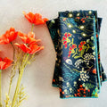 S/4 Peacock Dinner Napkins