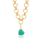 Love Gem Medium Pendant Turquoise