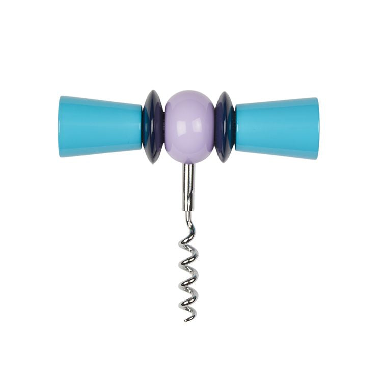 Corkscrew Aqua & Lilac