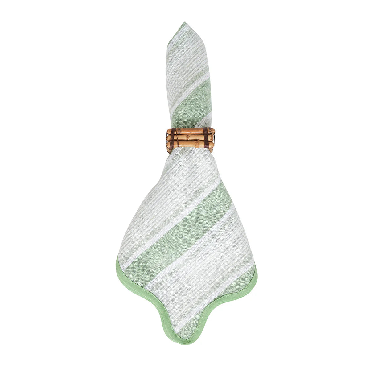 Cabana Stripe Napkin Set of 4 – Seagrass