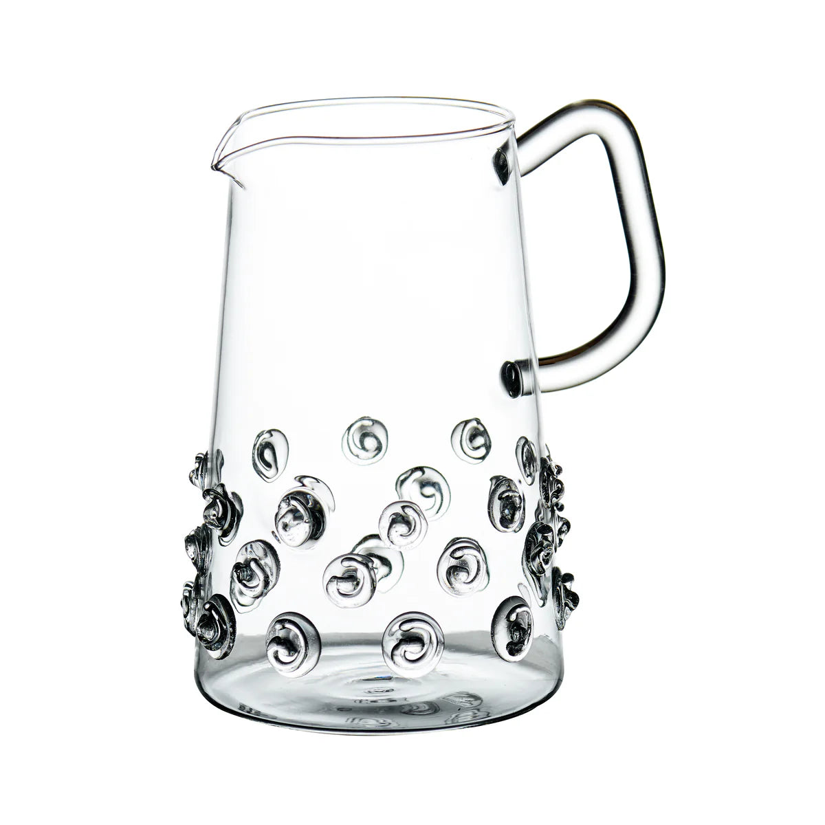 Pitcher Clear with Swirls