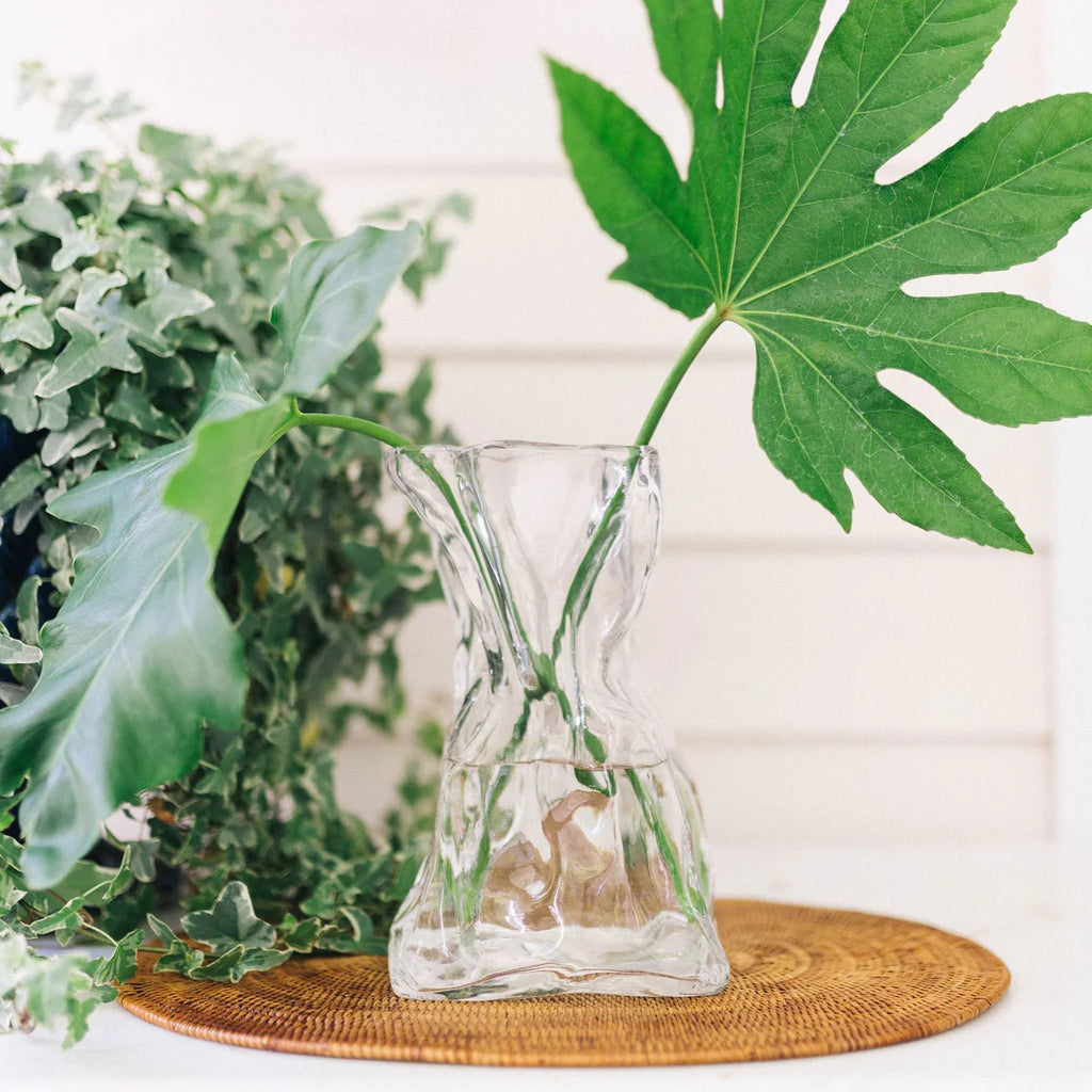 Vase Large Clear Glass Le Sack