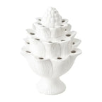 Tulipiere Artichoke White Large