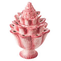 Large Pink Artichoke Tulipiere