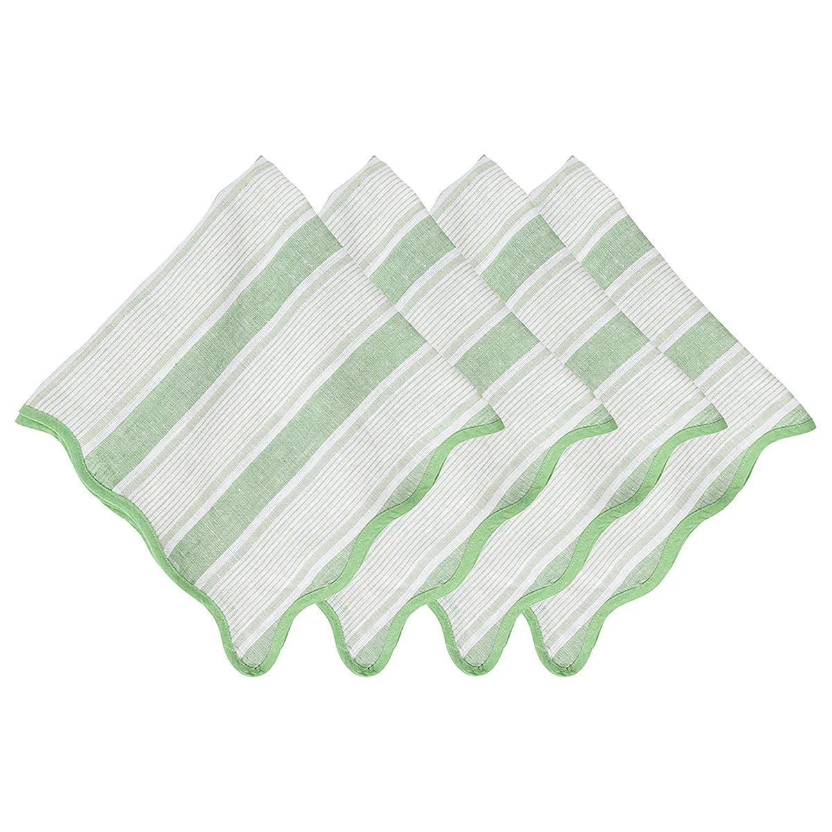 Cabana Stripe Napkin Set of 4 – Seagrass