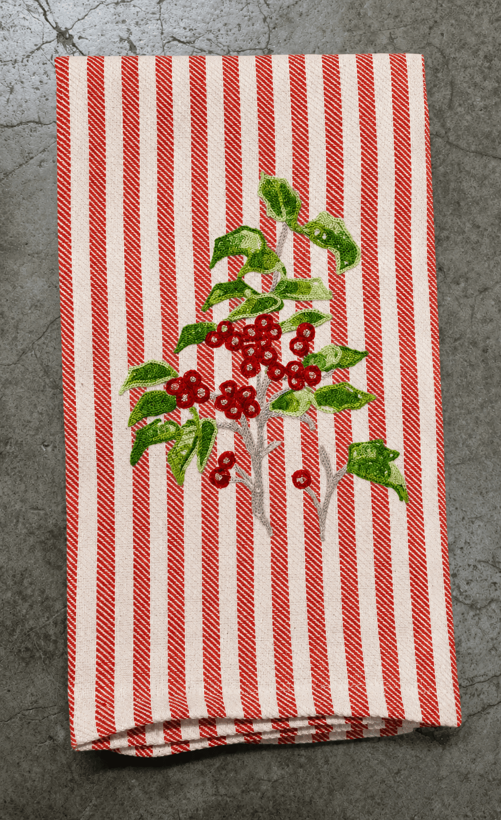 Kitchen Towel Pomelo Col. 2 Embr Agrif17