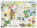 Acrylic Serving Tray Large Provence