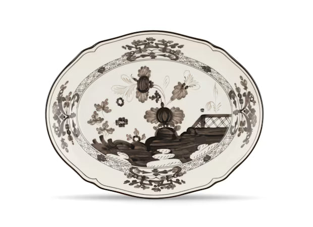 Oriente Italiano Albus Oval Platter