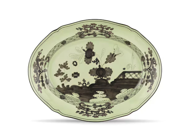 Oriente Italiano Bario Oval Platter
