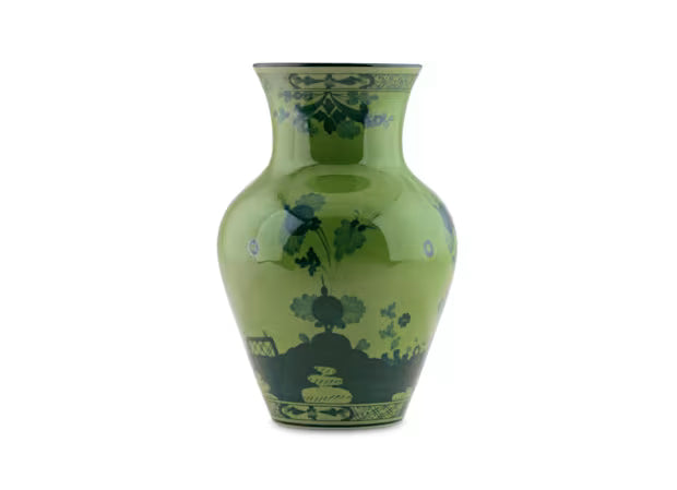 Oriente Italiano Malachite Ming Vase