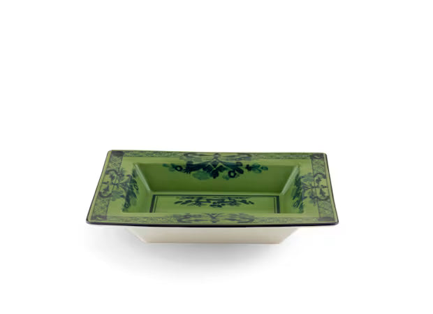RECTANGULAR CHANGE TRAY MALACHITE Oriente Italiano