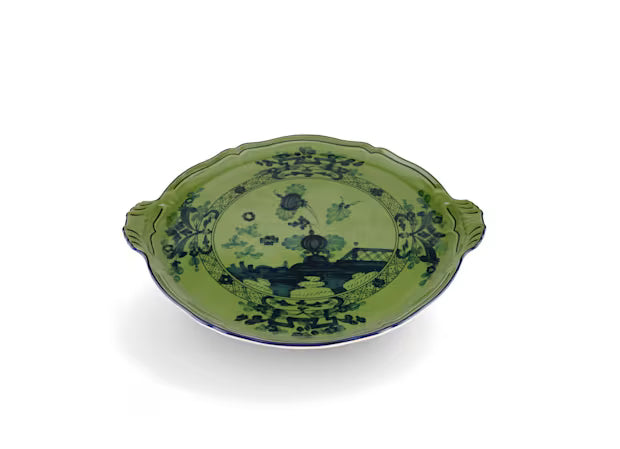 Oriente Italiano Malachite Cake Plate