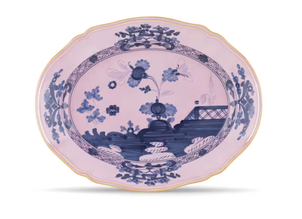 Oriente Italiano Large Oval Platter | Azalea