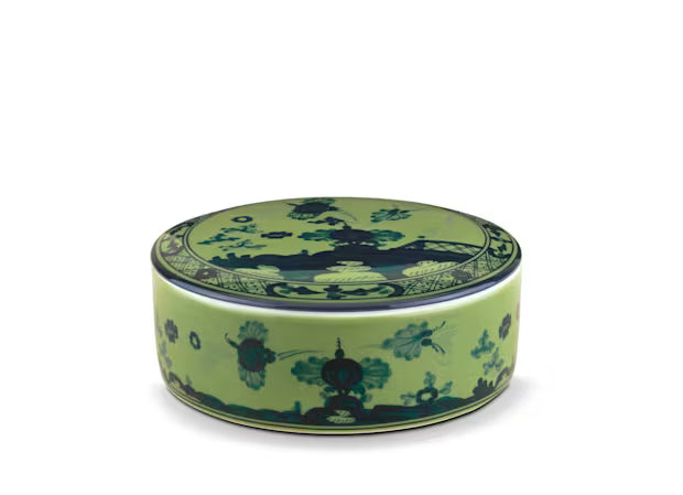 Oriente Italiano Malachite Trinket Box