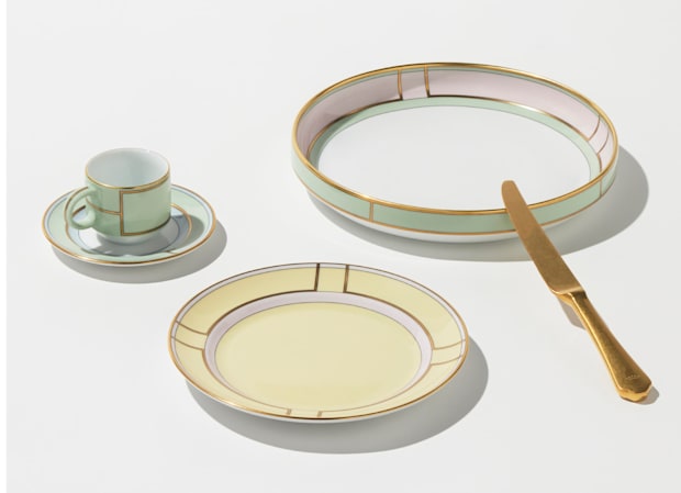 DESSERT PLATE GIALLO Diva