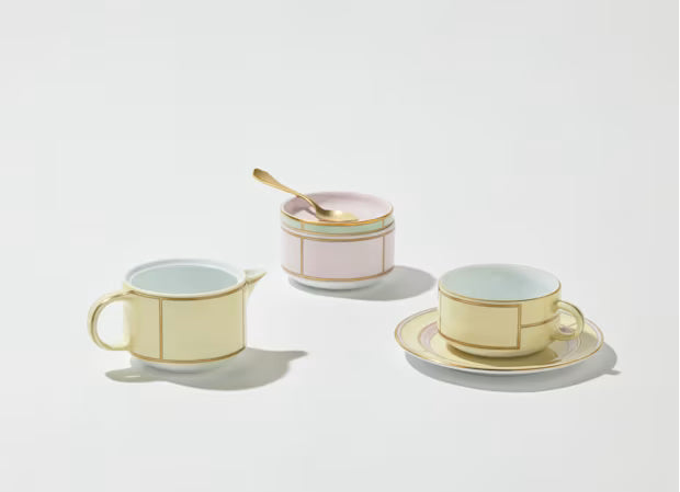 TEA OR BREAD PLATE GIALLO Diva