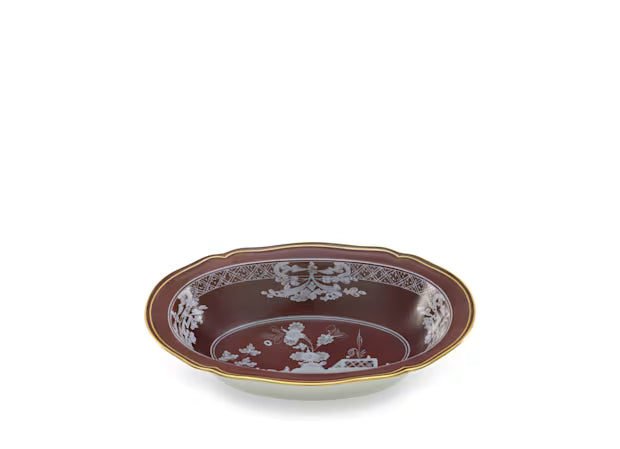 Oriente Italiano Oval Bowl Castagna