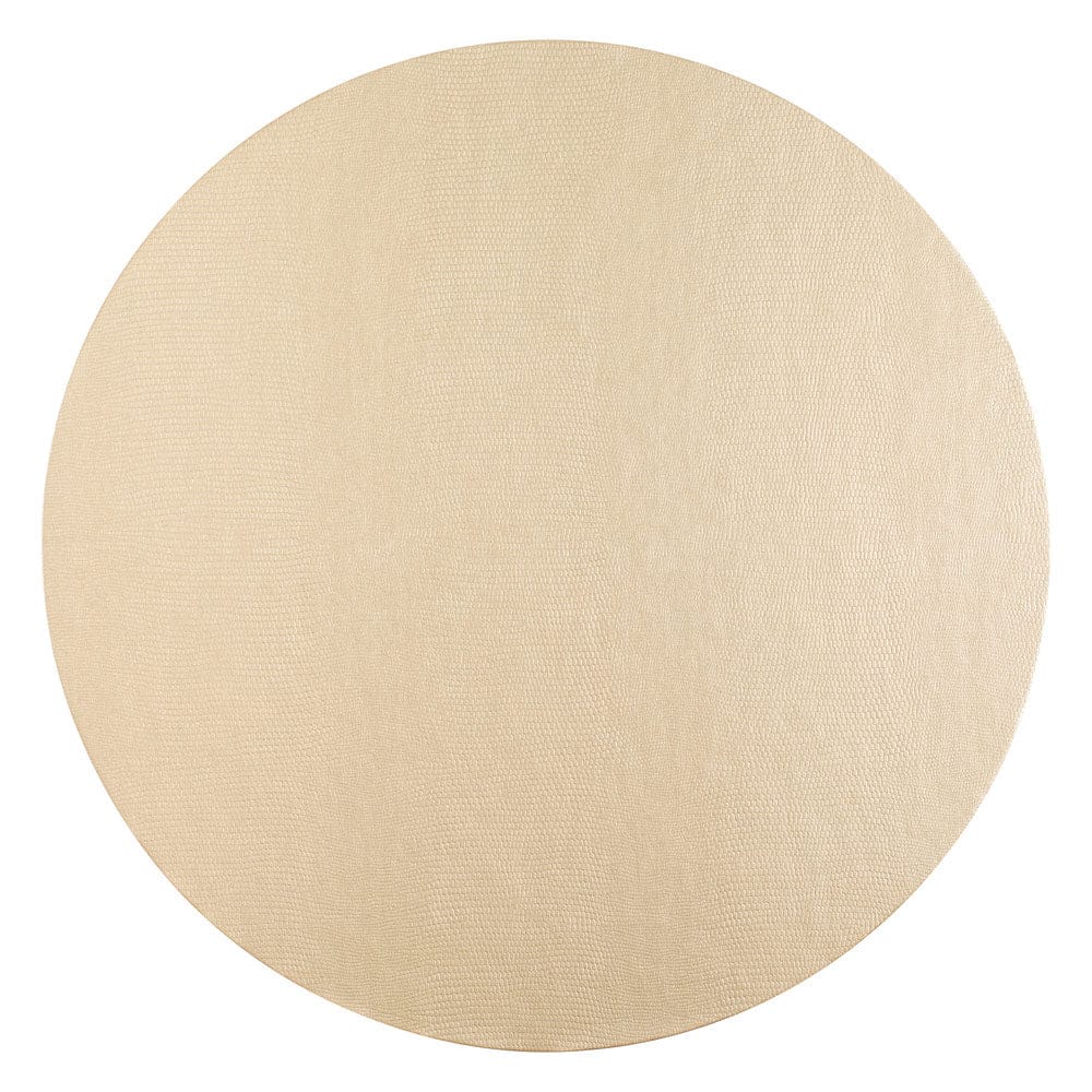 Platinum Lizard Ttop Placemat Round Felt 14.5 In (Set of 4)