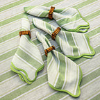 Cabana Stripe Napkin Set of 4 – Seagrass
