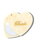 Handpainted Bride Compact Mirror