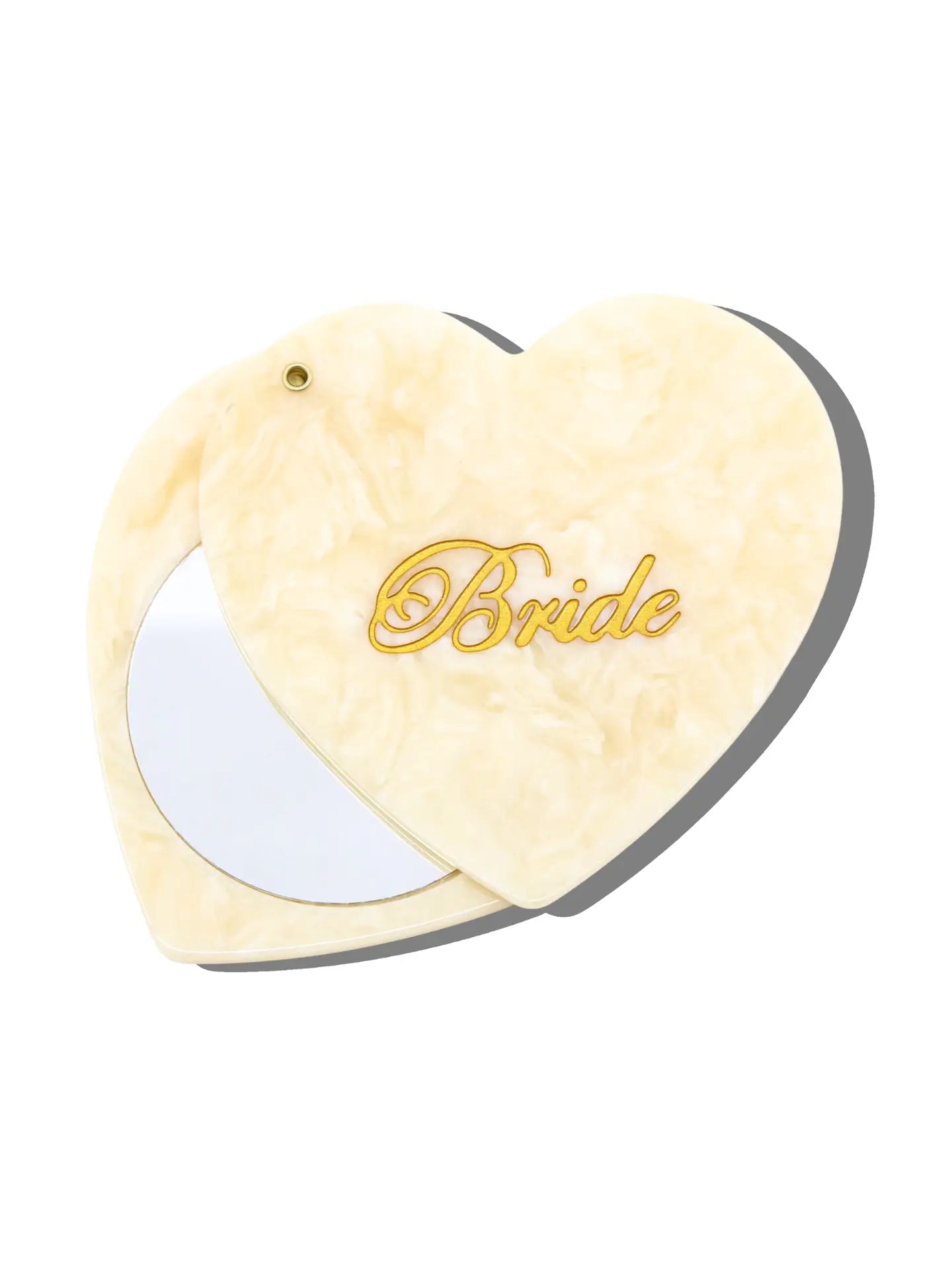 Handpainted Bride Compact Mirror