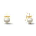 Petite Pebble Pearl Earrings