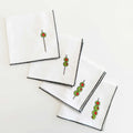 Martini Olive Cocktail Napkins S/4