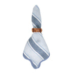Cabana Stripe Napkin Set of 4 – Ocean