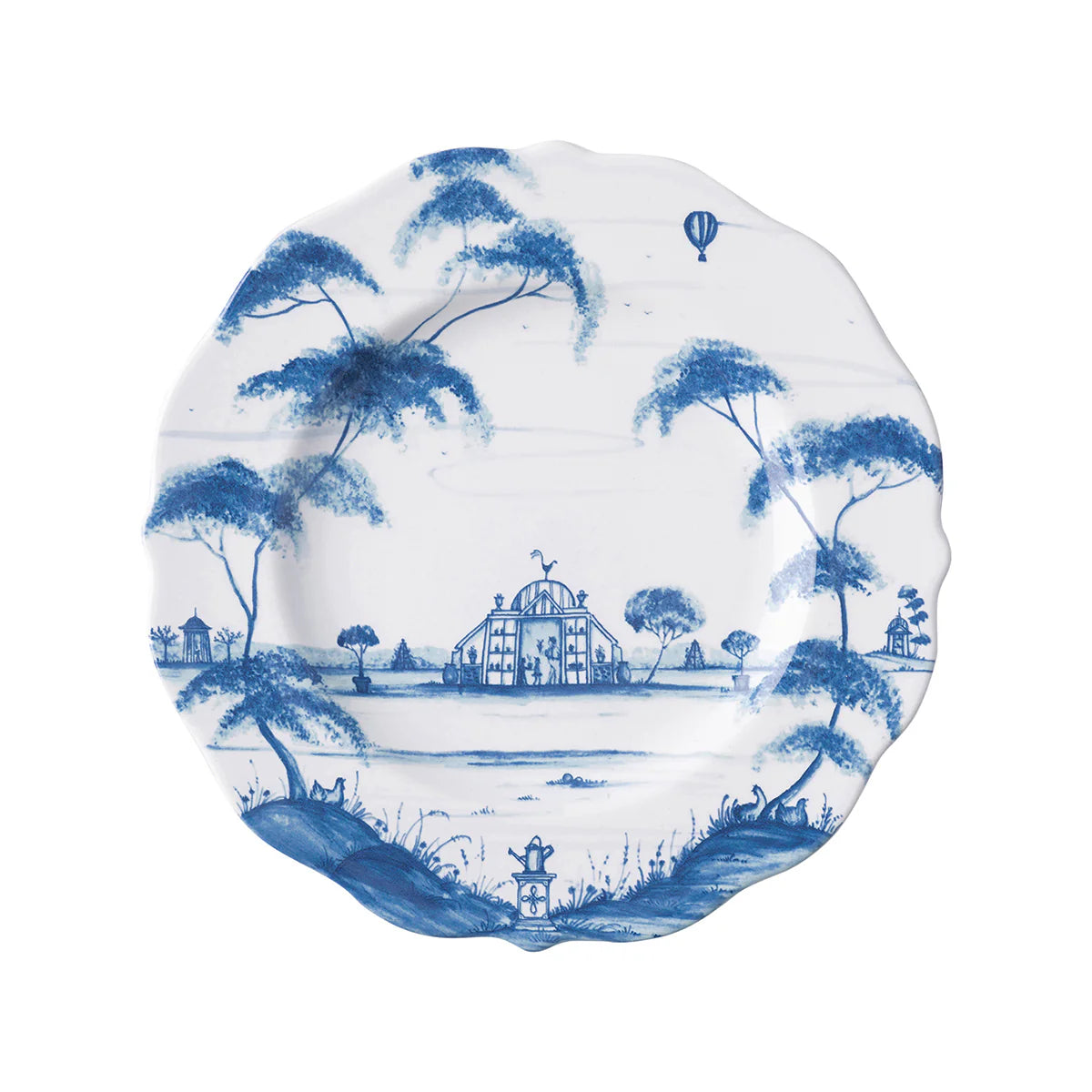 Country Estate Salad Plate Delft Blue