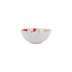 Amalfitana Red Splatter Dipping Bowl