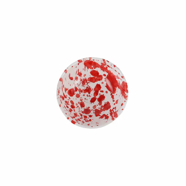 Amalfitana Red Splatter Dipping Bowl