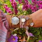 Heart Charm Link Bracelet