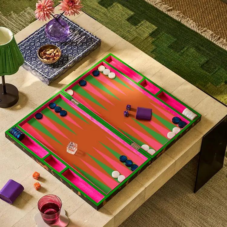Lacquer Backgammon Tortoiseshell