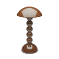 Chocolate Rechargeable Bobbin LED Lamp