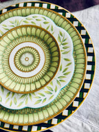 Arcades green Bread & Butter Plate