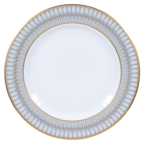 Arcades grey & gold Presentation plate