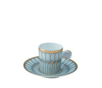 Arcades grey & gold Coffee Cup