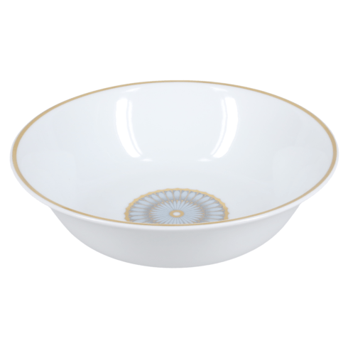 Arcades grey & gold Deep individual bowl