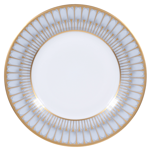 Arcades grey & gold Dessert Plate