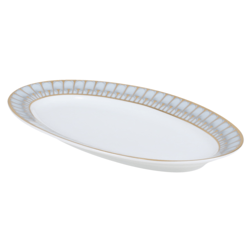 Arcades grey & gold Relish dish