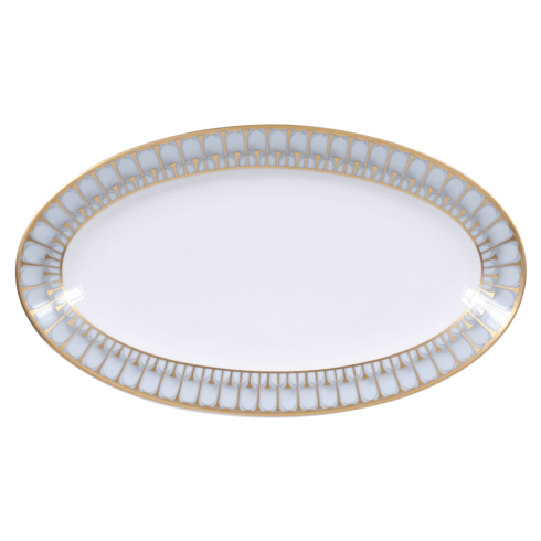Arcades grey & gold Relish dish
