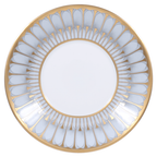 Arcades grey & gold Tea Saucer