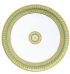 Arcades green Round Cake Platter