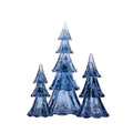 Berry & Thread 10.5" Tree Set of 3 - Blue