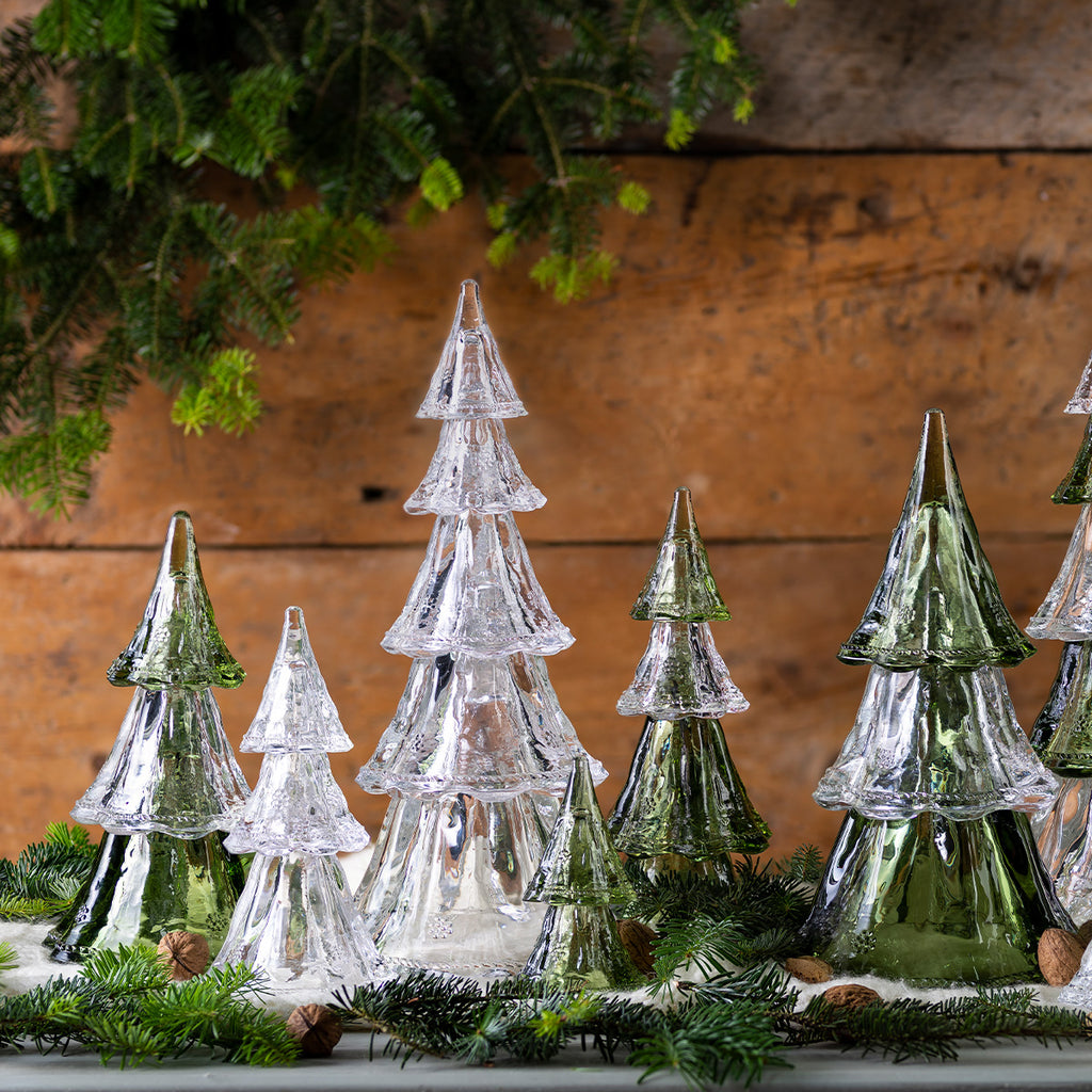 Berry & Thread 16" Tree Set of 5 - Evergreen