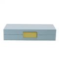 Light Blue Lacquer Box w/Gold
