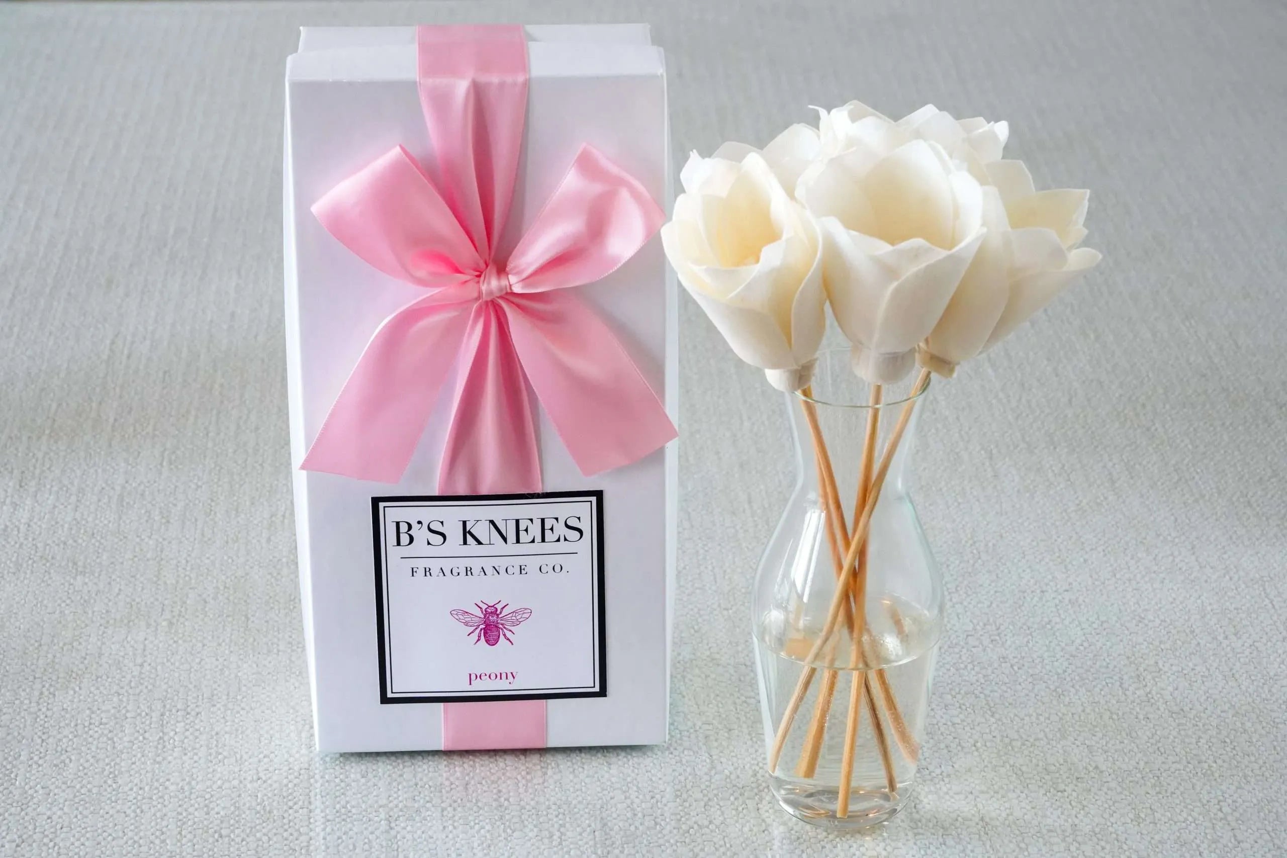 Classic Natural Reed Diffuser – Peony