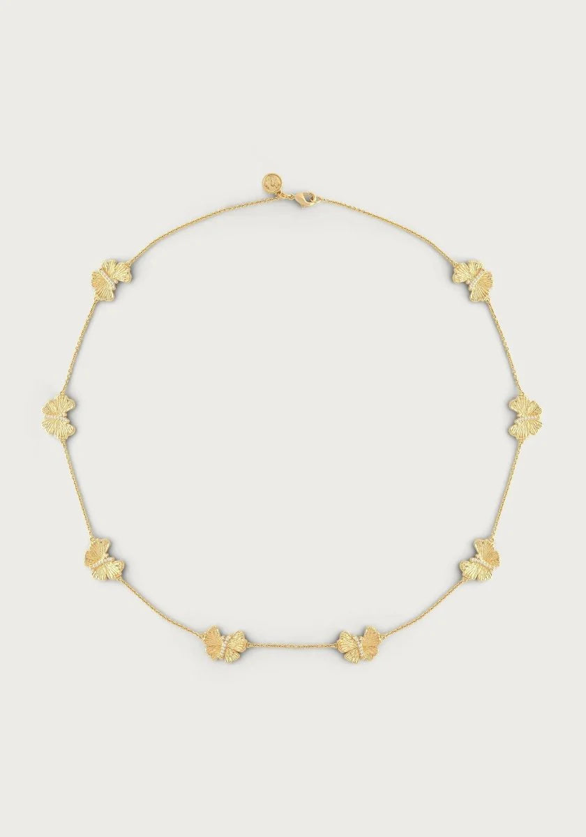 Butterfly Station Necklace