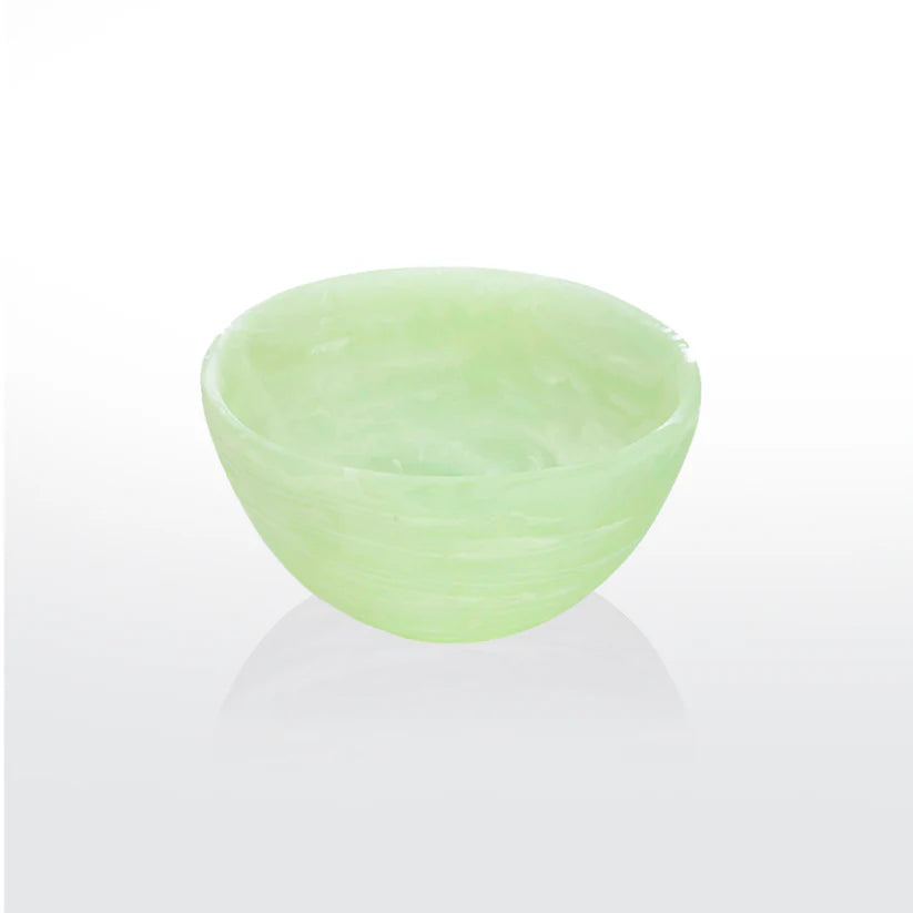 Deep Bowl Small - Mint Swirl